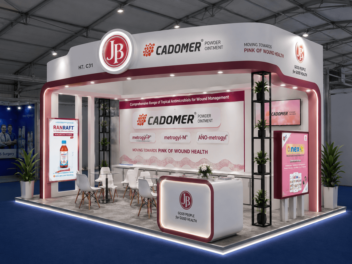 JB chemicals @ India Pharma Expo